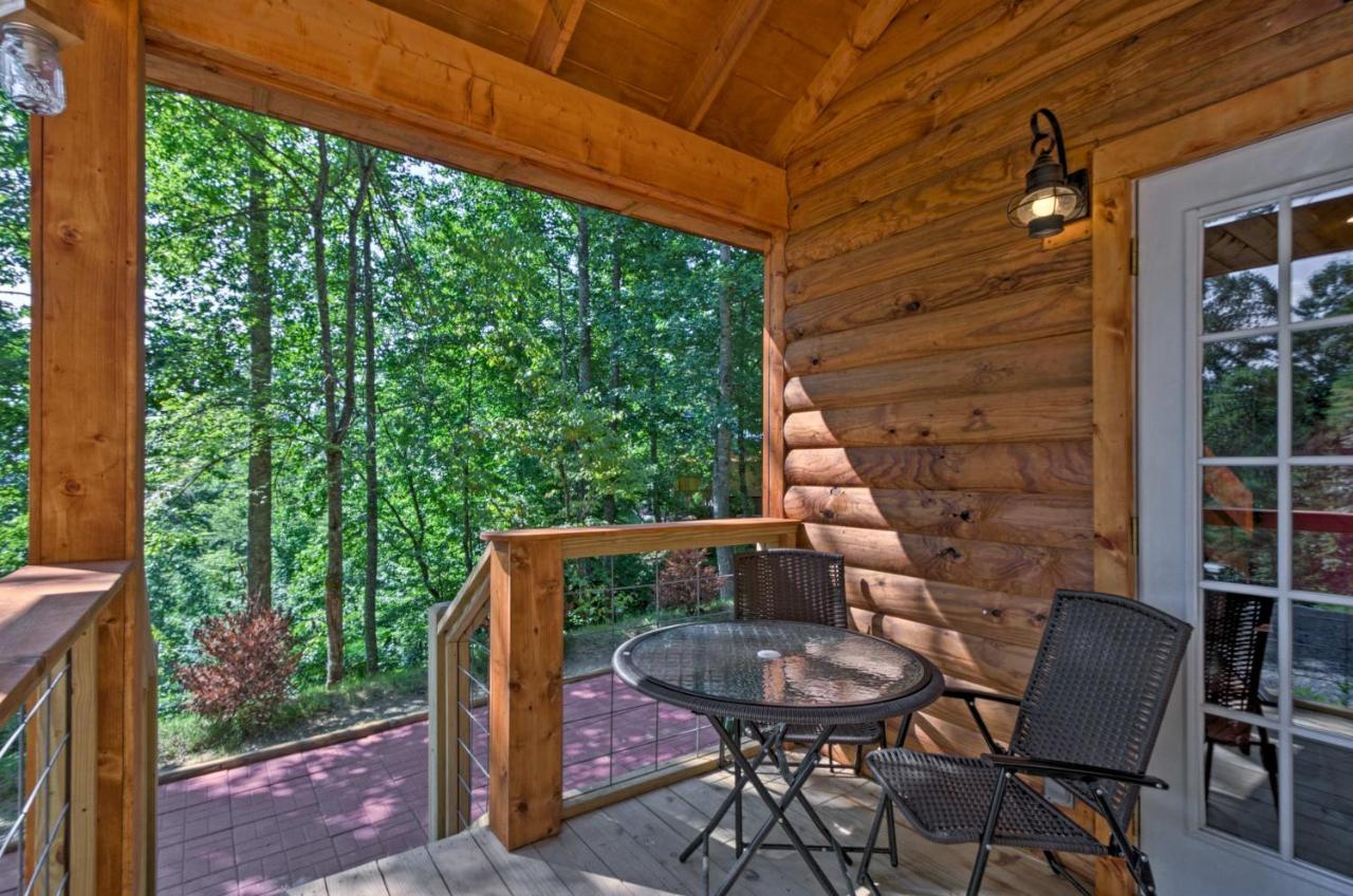 Bryson City Studio With Hot Tub - Near Nantahala! ภายนอก รูปภาพ